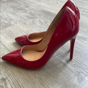 Steve Madden Red Patent Leather Heels